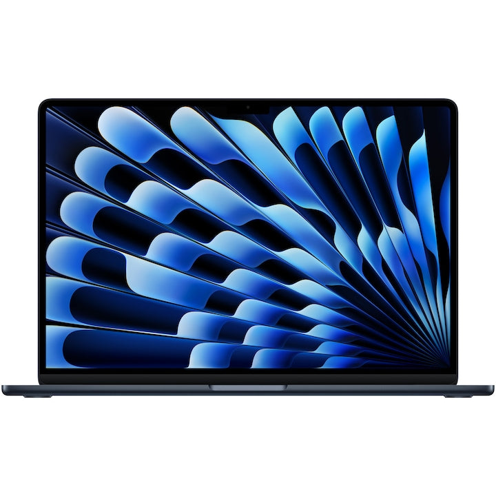 Apple MacBook Air 15"-os laptop, Apple M4 processzorral, 10 CPU maggal és 10 GPU maggal, 16 GB RAM-mal, 256 GB-os memóriával, égkék színben, DE billentyűzettel