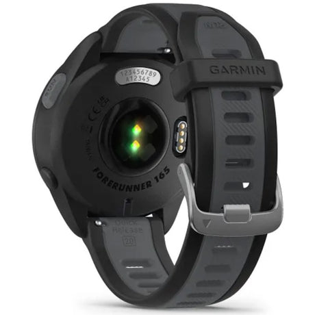 Garmin Forerunner 165 okosóra, szilikon szíj, ködszürke/fehérkő