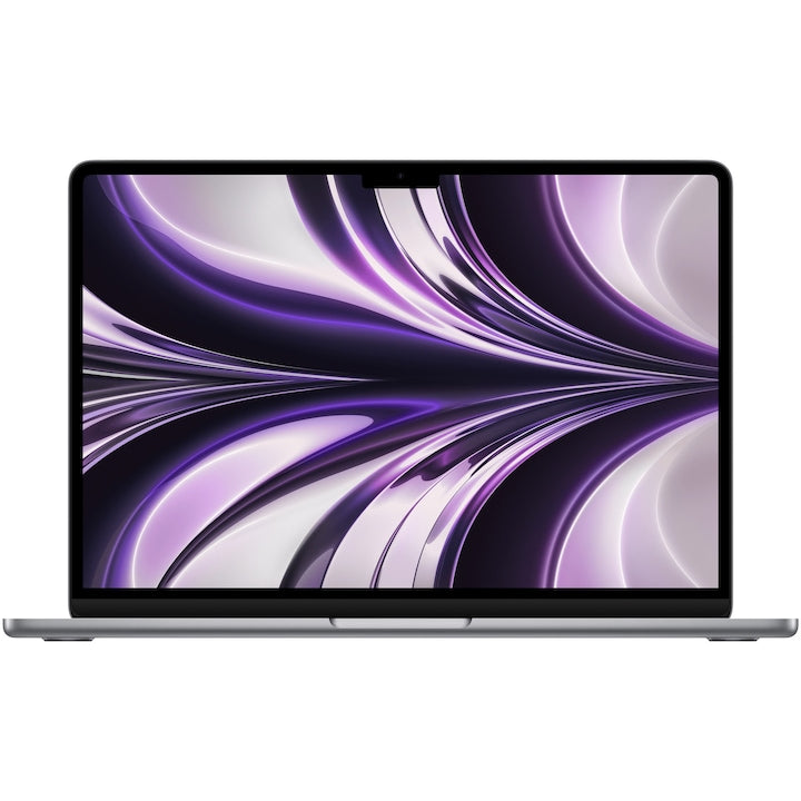 Apple MacBook Air 13 hüvelykes laptop, Apple M2 processzorral, 8 CPU maggal és 8 GPU maggal, 8 GB, 256 GB, asztroszürke, INT kiosztású