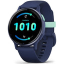 Garmin vivoactive 5 okosóra, GPS, 42 mm, Szilikon szíj, Slate/Fekete
