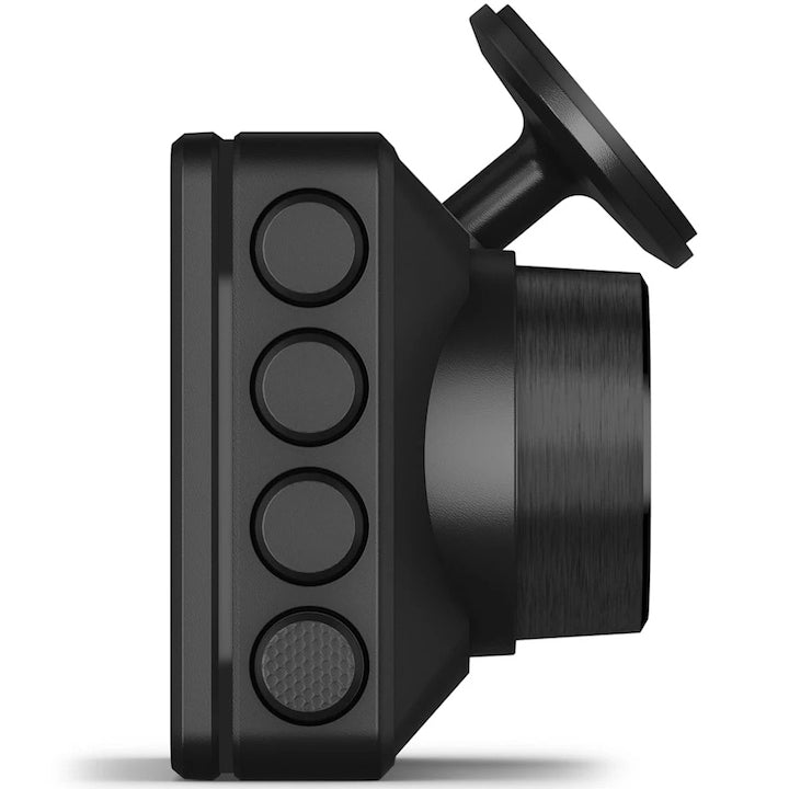 Garmin Dash Cam X110 Compact, hangvezérlésű, 1080p felbontású autós menetrögzítő kamera, 2,4 hüvelykes kijelzővel