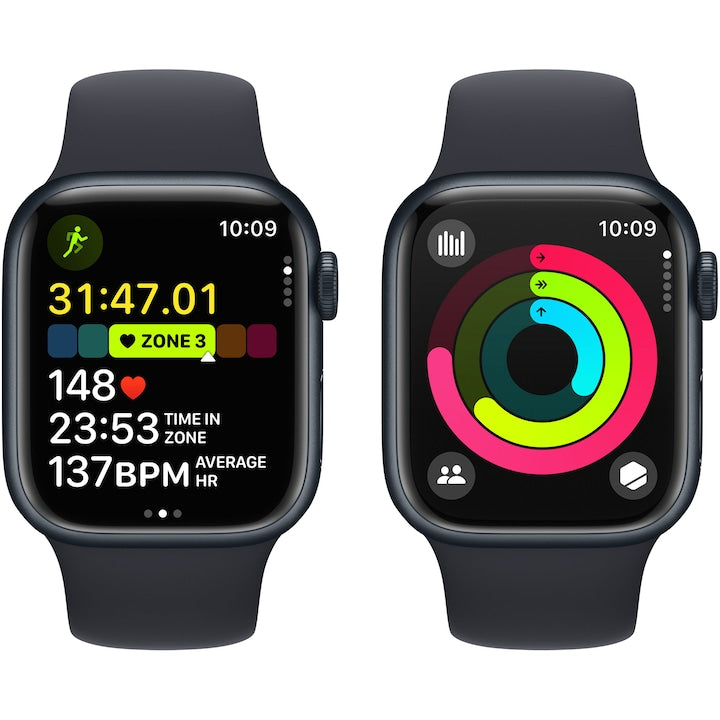 Apple Watch Series 9, GPS, 41mm, Midnight Aluminium