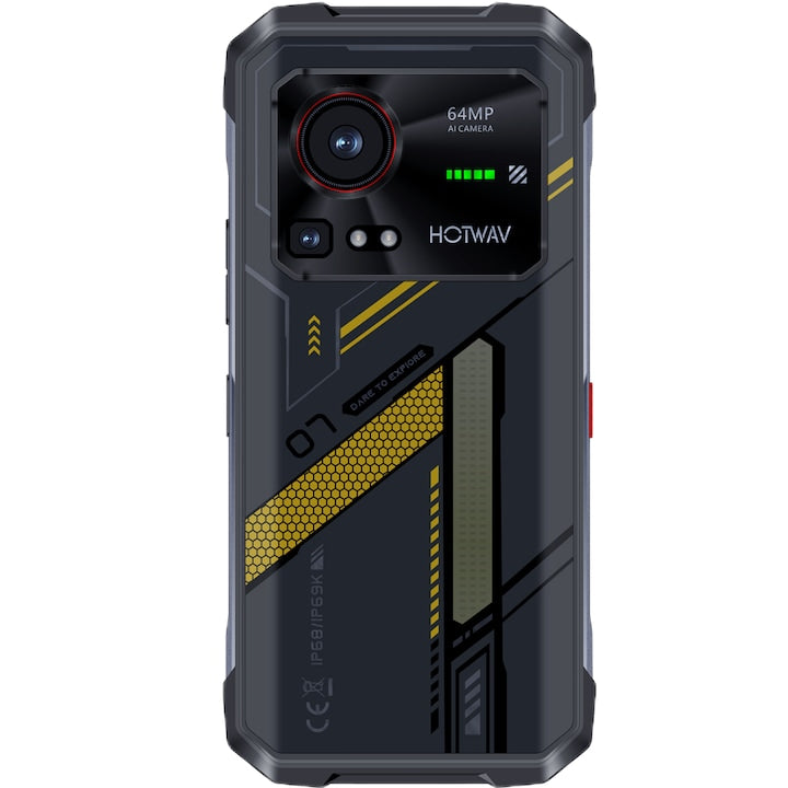 HOTWAV Hyper 7 5G – Smartphone rugged cu baterie de 10800 mAh și rezistență extremă