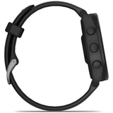 Garmin Forerunner 165 okosóra, szilikon szíj, ködszürke/fehérkő