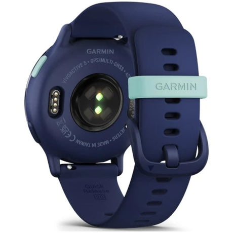 Garmin vivoactive 5 okosóra, GPS, 42 mm, Szilikon szíj, Slate/Fekete
