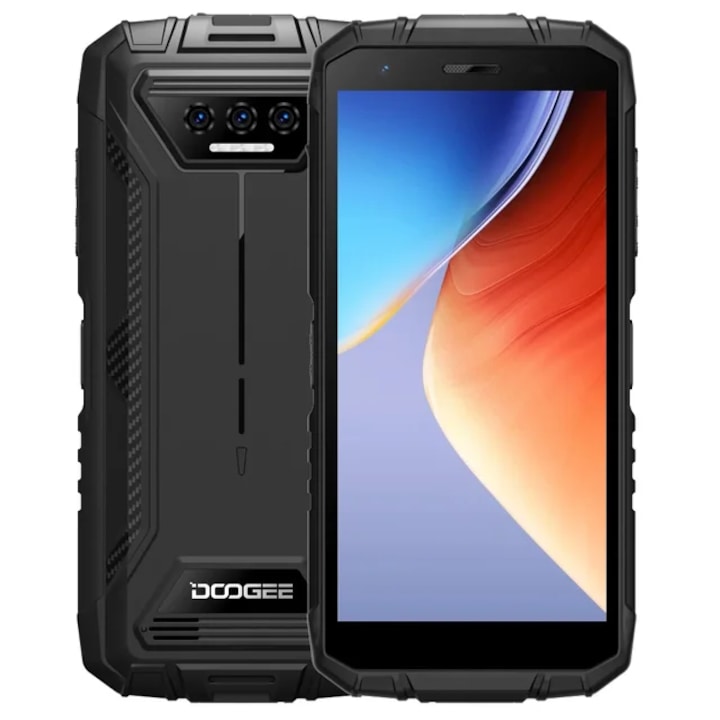 Doogee Blade10 Mobiltelefon, Camouflage Gray, 9GB RAM (4 + 5 extensibil), 128GB ROM