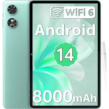 Oukitel OT6 tablet, 10.1" FHD+, 4 GB RAM (+12 GB virtuális), 64 GB, Wi-Fi 6, Android 13, tollal – Vékony, gyors és sokoldalú