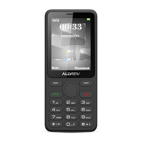 Allview M30 Luna, Dual SIM, 32 MB, 2G, Sötétszürke