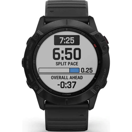 Használt okosóra - Garmin Fenix 6X Pro, 51 mm, pulzusmérő, GPS, fekete