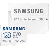 Samsung Evo Plus microSDXC 128GB memóriakártya+ SD adapter