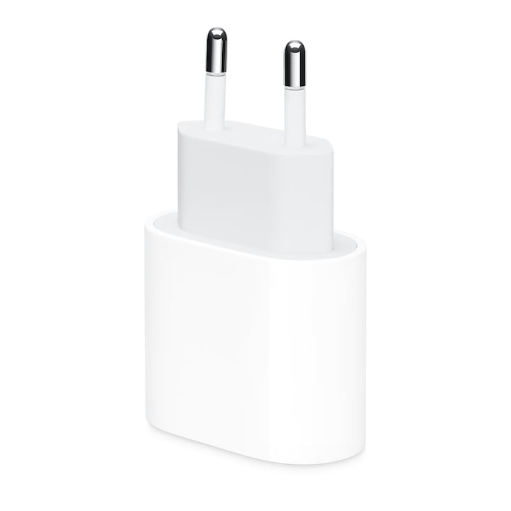 Apple Hálózati Töltő, USB Type-C, 20W, Fehér