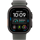 Smartwatch Apple Watch Ultra 4, GPS, Cellular, Carcasa Black Titanium 49mm, Translucent Black Ocean Band