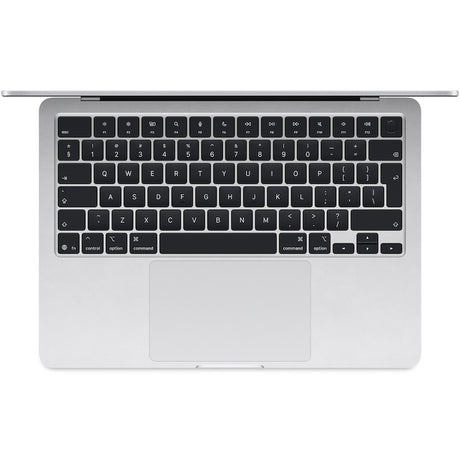 Apple MacBook Air 13"-os laptop, Apple M4 processzorral, 10 CPU maggal és 8 GPU maggal, 16 GB RAM-mal, 256 GB-os memóriával, ezüst színű, DE billentyűzettel