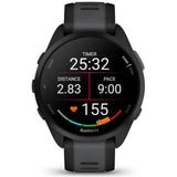 Garmin Forerunner 165 okosóra, szilikon szíj, ködszürke/fehérkő