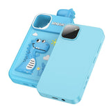 Telefon pentru copii Hoco Y103, 2.8 inch, 22 jocuri, 145x70x21mm - Albastru - NotebookGsm