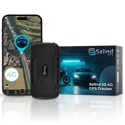 Tracker GPS Salind 20 4G, dispozitiv de urmărire cu magnet, alarme, geo-fence