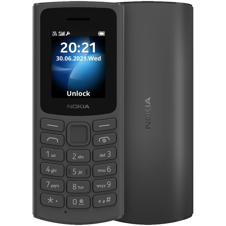 Nokia 105, Dual SIM, 4G