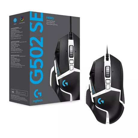 Logitech G502 SE Hero gamer egér 16K DPI, különkiadás