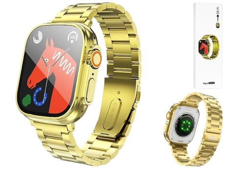 Hoco Y12 Ultra okosóra, 2" IPS, EKG, vízálló, IP67, iOS és Android kompatibilitás