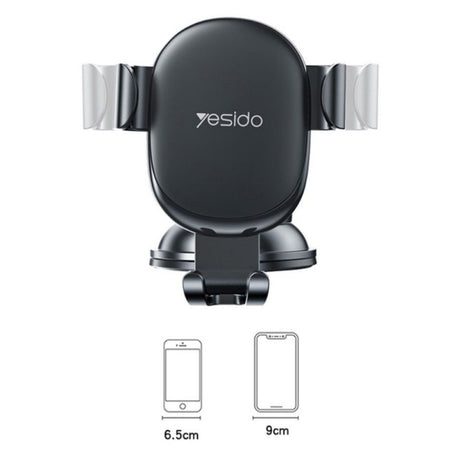 Yesido C120 autós tartó, 4" - 6,5"