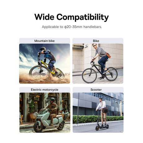 Baseus PrimeTrip kerékpártartó, univerzális, fekete, újrazárt C40569000121-00