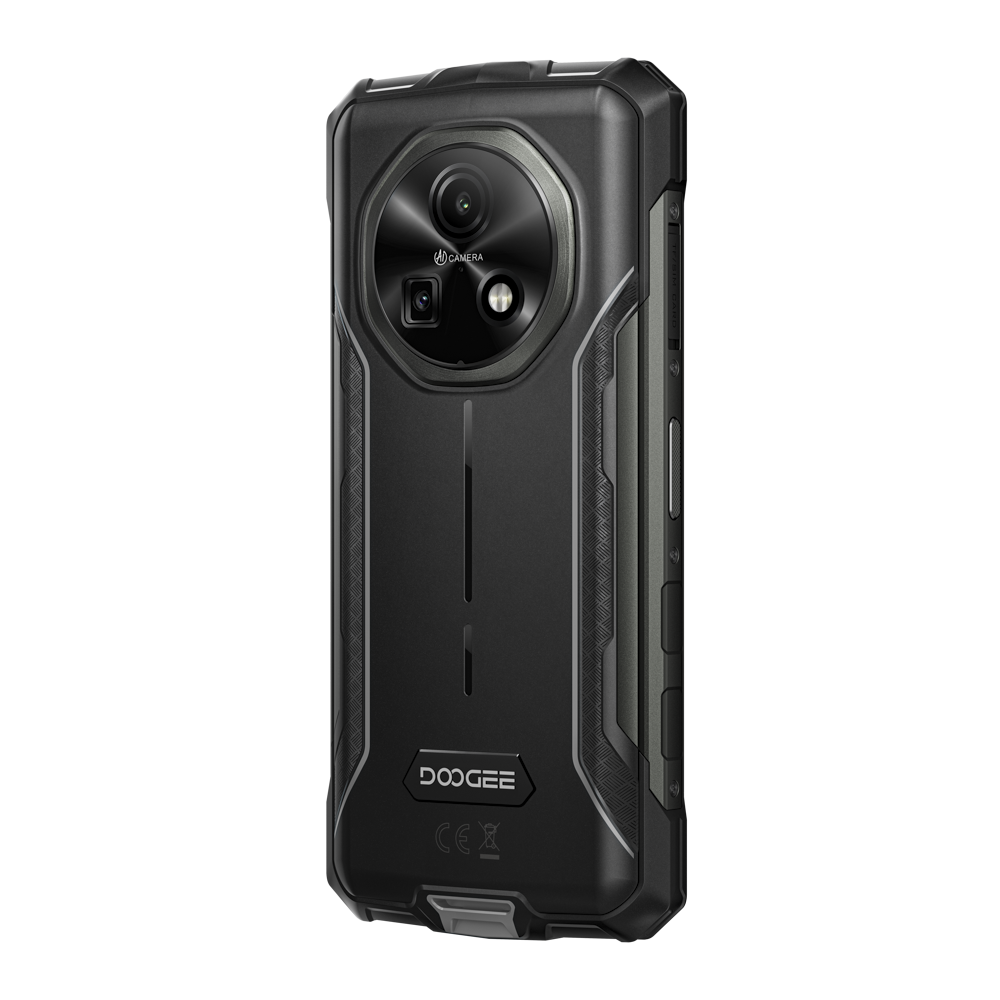 Telefon mobil Doogee Fire 5 Ultra, 4G, Dual SIM, 6.6-inch 90Hz, Octa-Core Helio G81, 8GB RAM, 256GB, NFC, Dual Lamp Camping 1200lm, 13000mAh, IP68/IP69K, Android 15