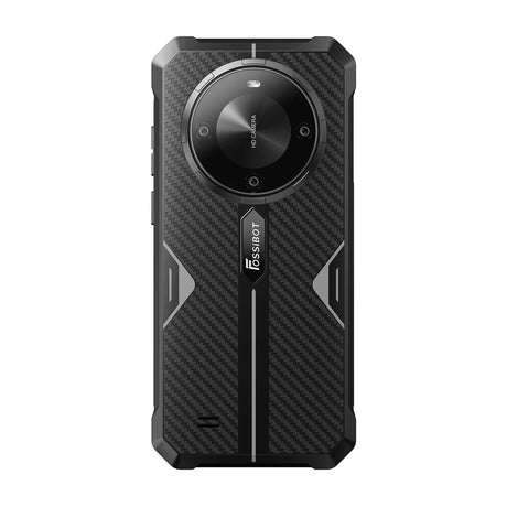 FOSSiBOT F105, 4G, 6,745” HD+, 12 GB RAM (4 GB + 8 GB bővíthető), 64 GB ROM, 20 MP, Android 14, MT8768 Octa-Core, NFC, 10300mAh, Dual SIM, Fekete