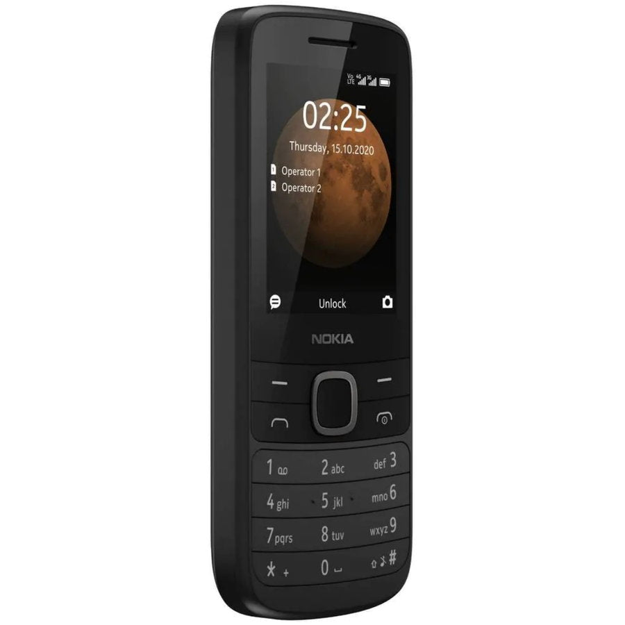 Nokia 225, 4G, Dual SIM, Black