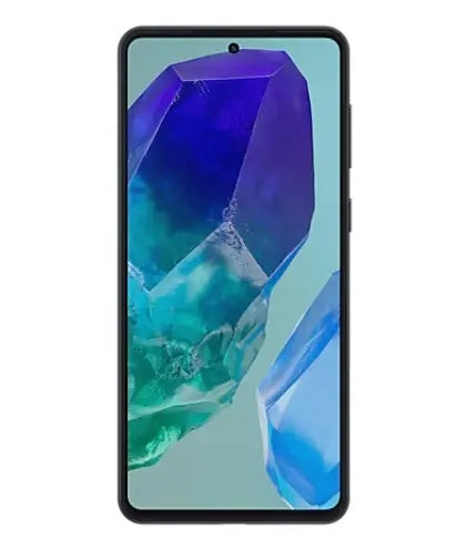 Samsung Galaxy M55 mobiltelefon, 256GB, 8GB RAM, 5G, Dual SIM, fekete